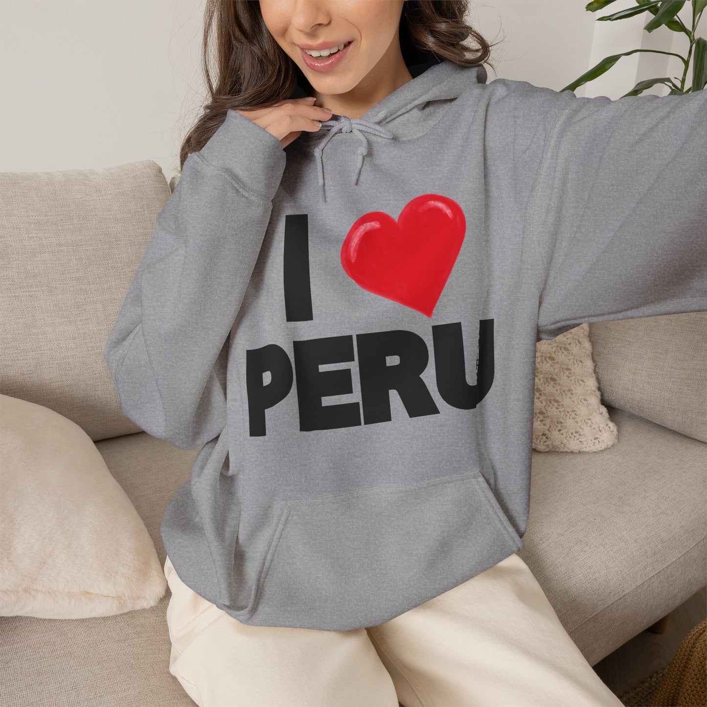 Best I Love Peru Unisex Hoodie - Peruvian Tee