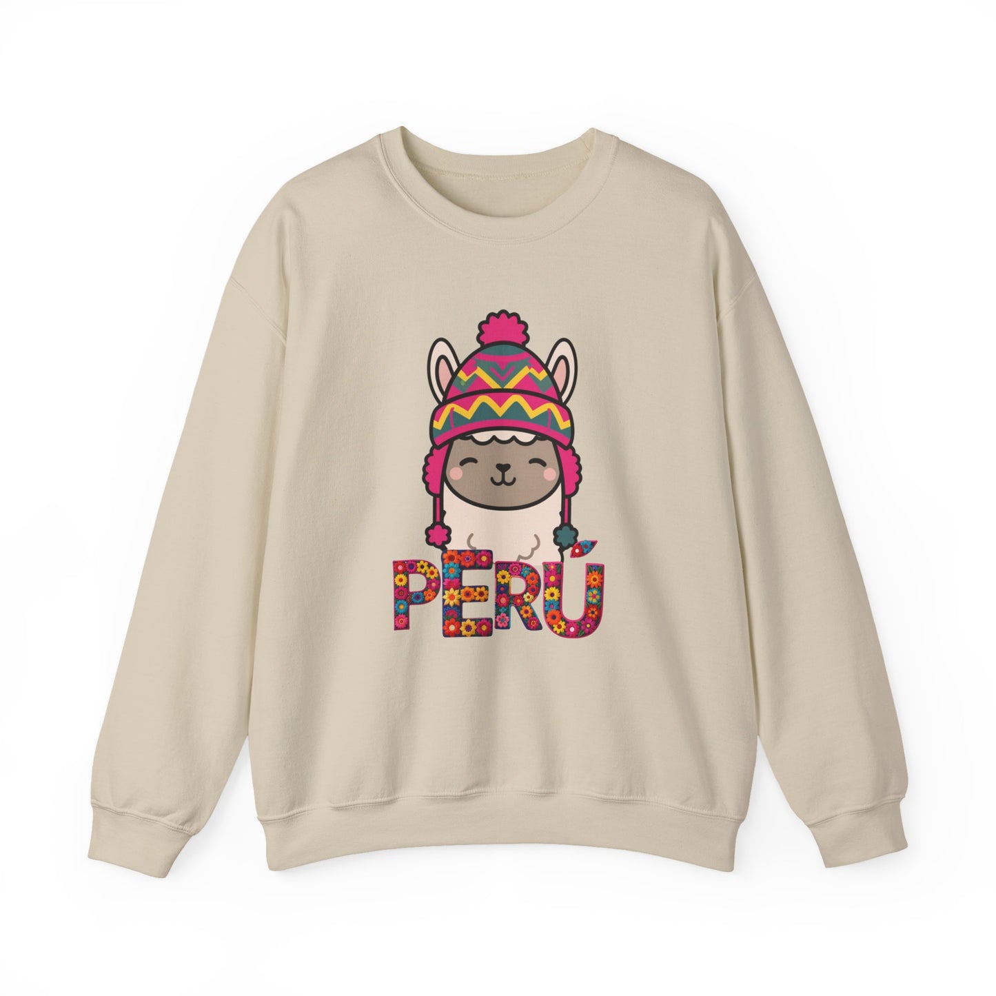 Best Peru Llama Chullo Sweatshirt - Cute Peruvian Tee