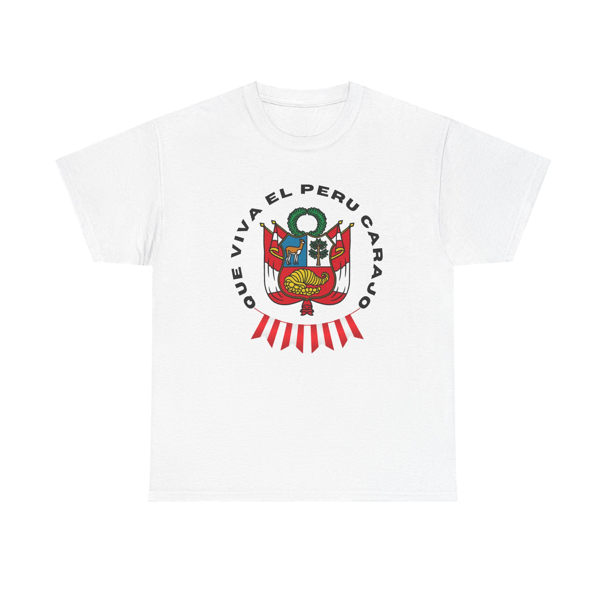 Best Que Viva El Peru Carajo T-Shirt USA Unisex Pride Tee