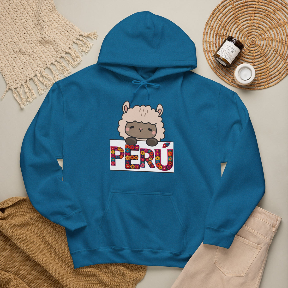 Best Peru Cute Llama Hoodie - Peruvian Pullover