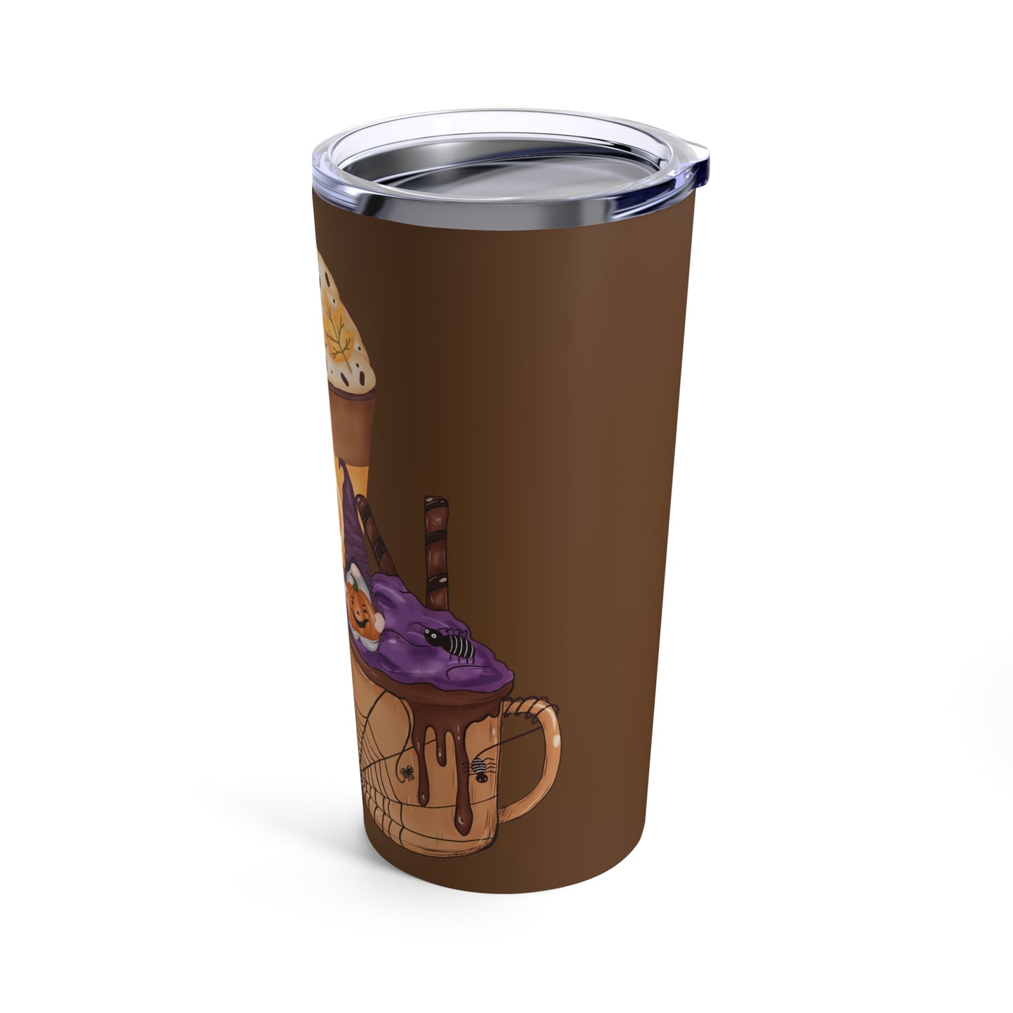 Best Coffee Tumbler That's Flipping Fall Flavors: Topsy-Turvy Witch Brew