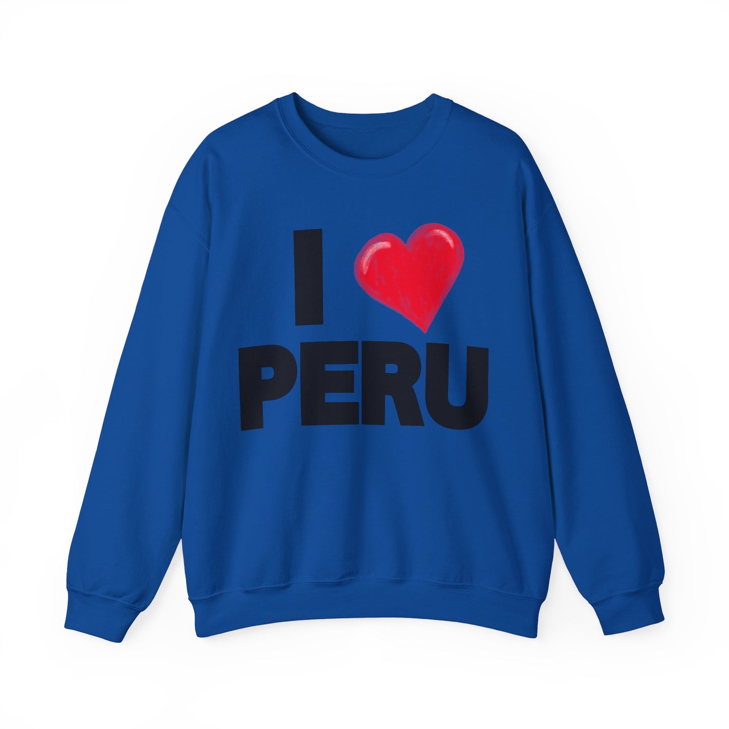 Best Unisex Sweatshirt Peruvian Inspired "I Love Peru"