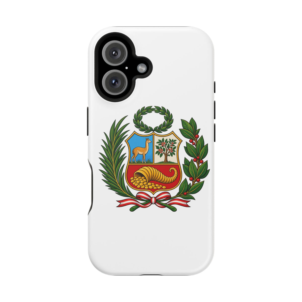 Best Peru Coat of Arms Phone Case - Escudo Nacional Gift