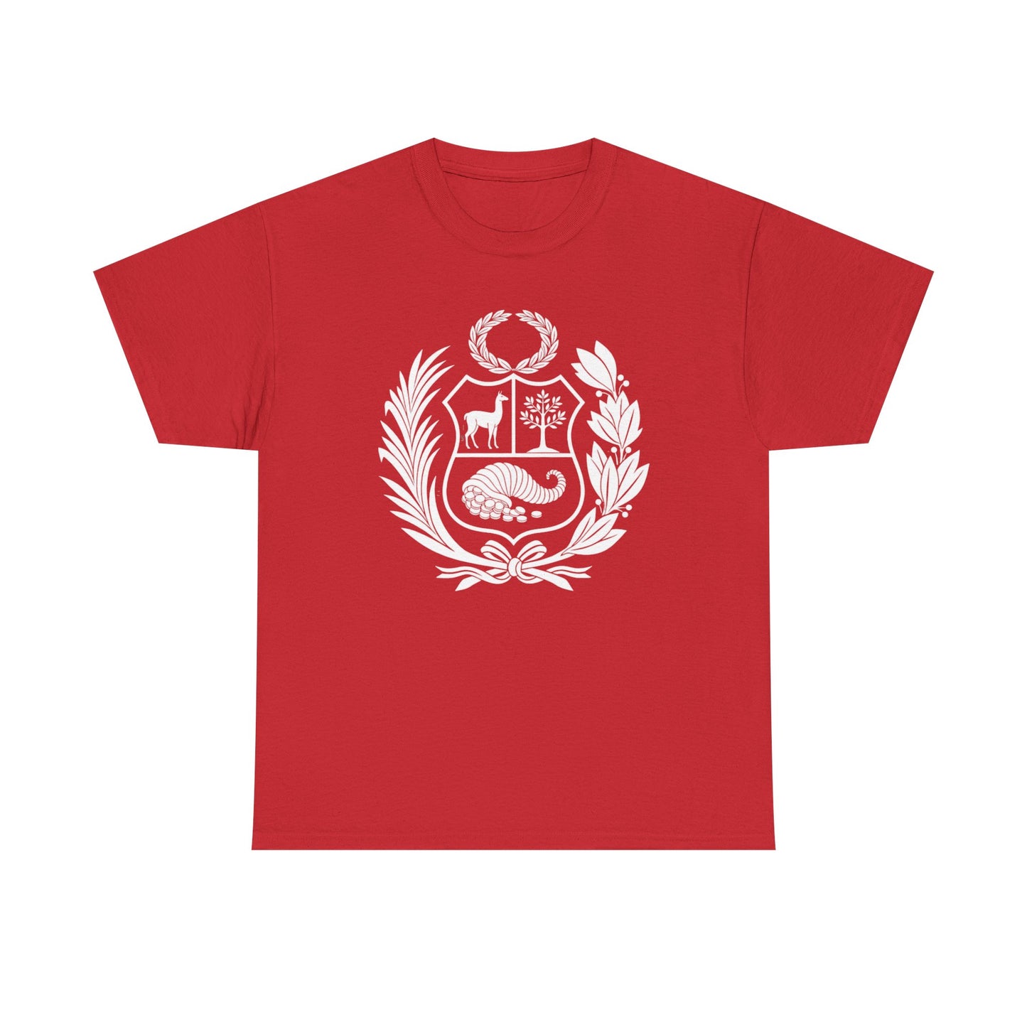 Best Peru Coat of Arms T-Shirt USA Unisex Peruvian Pride Tee