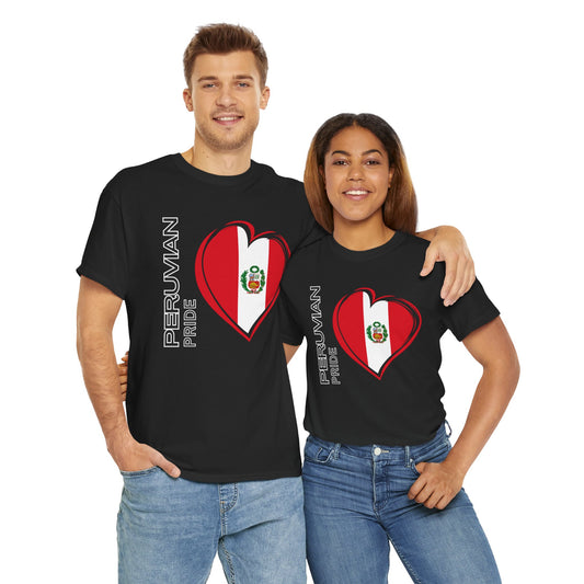 Best Unisex T-Shirt "Peruvian Flag Pride"