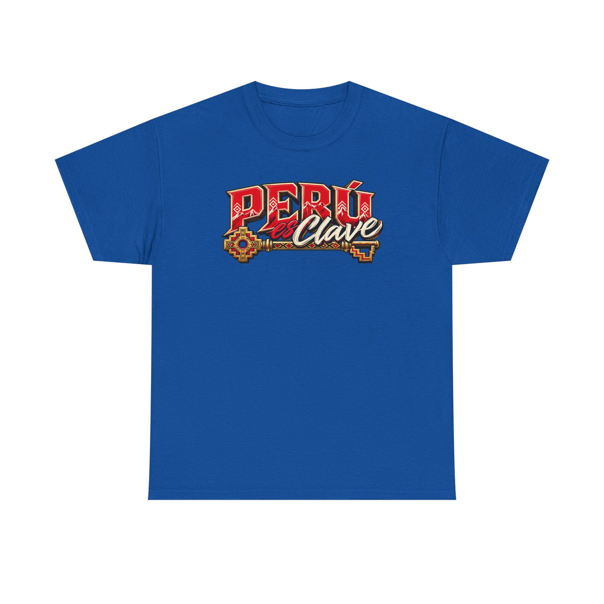 Best Perú es Clave T-Shirt - Gold Key & Andes Peruvian Tee