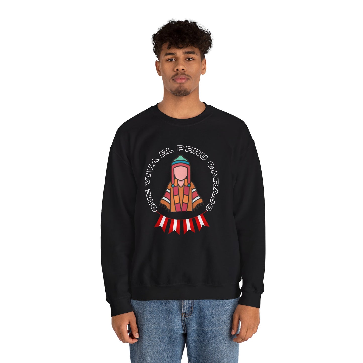 Best Peruvian Unisex Sweatshirt "Que Viva El PERU Carajo"