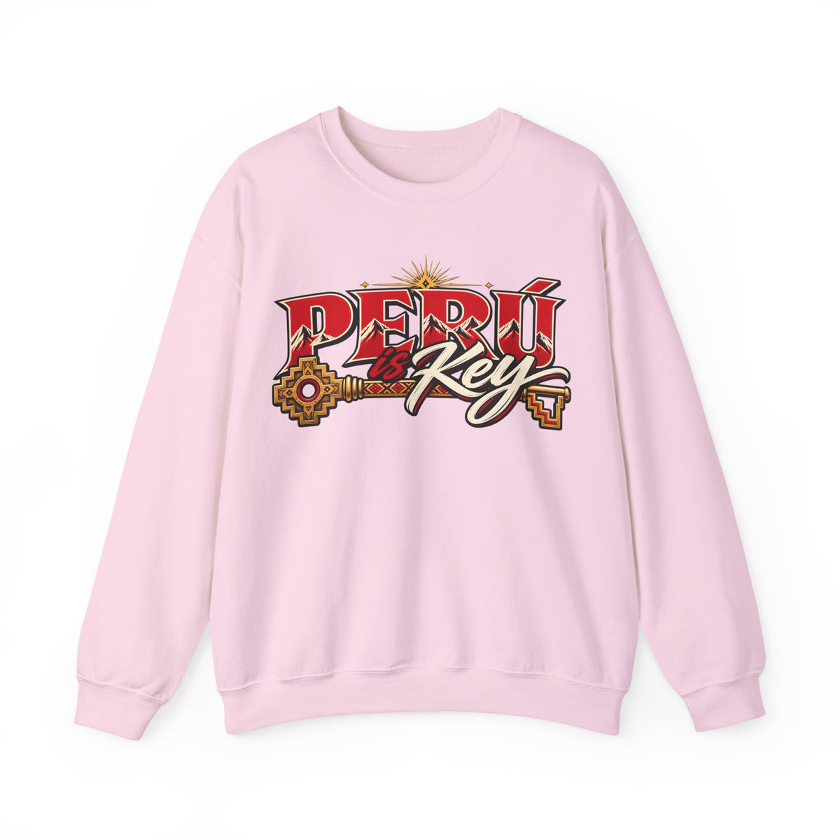Best Peru is Key Sweatshirt - Golden Sun Andes Crewneck