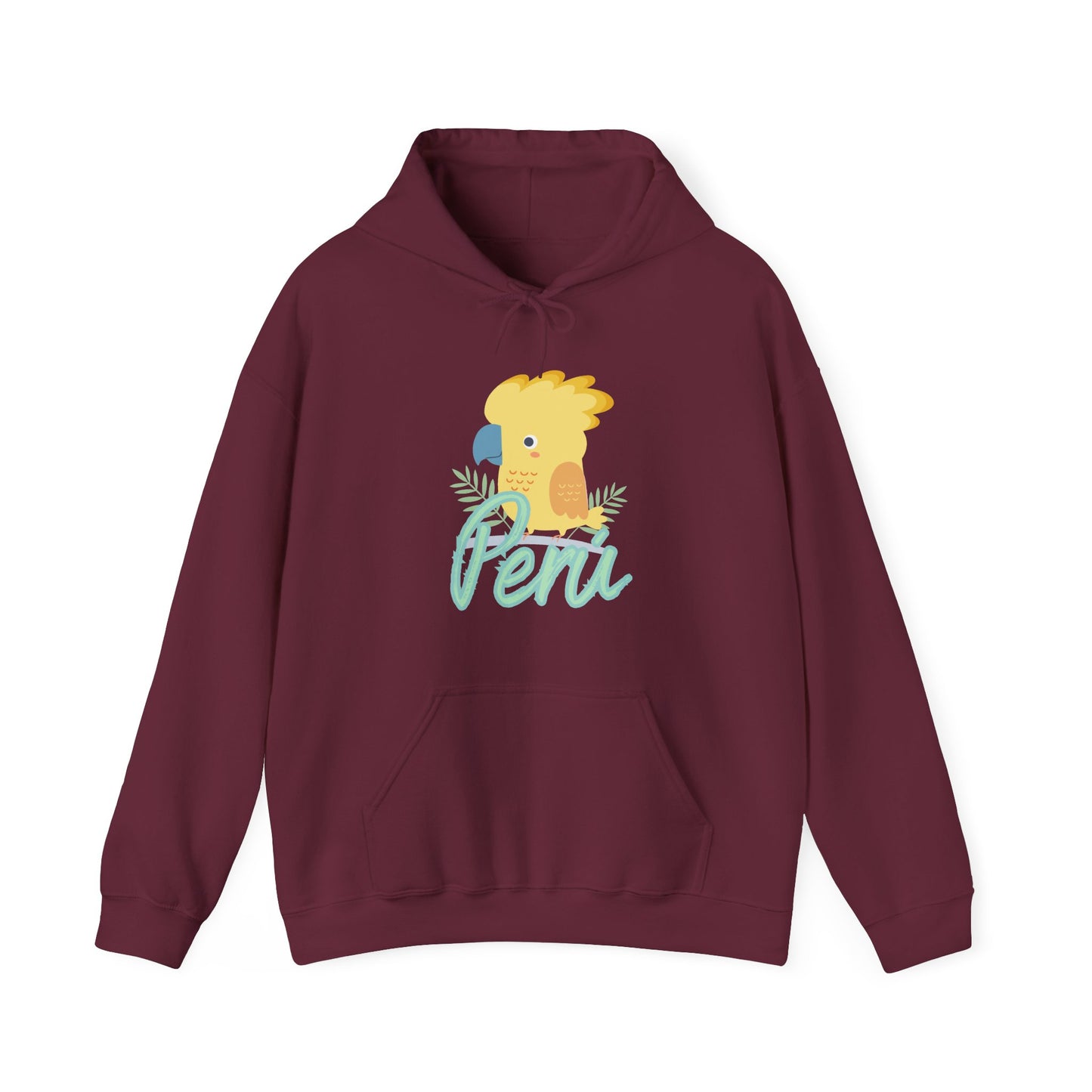 Best Peruvian Unisex Hoodie "Peru Cockatoo"