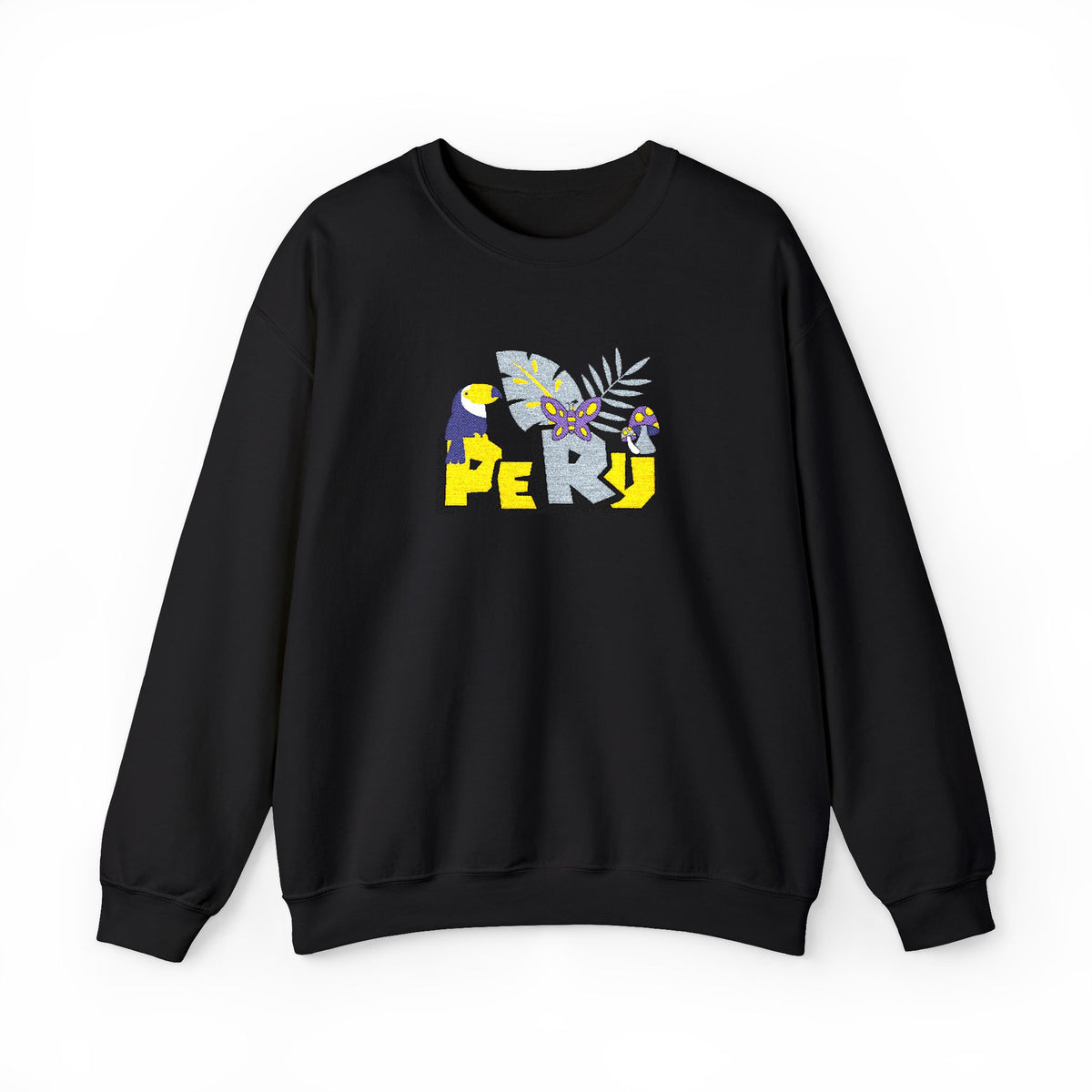 Best Peru Jungle Embroidered Sweatshirt USA
