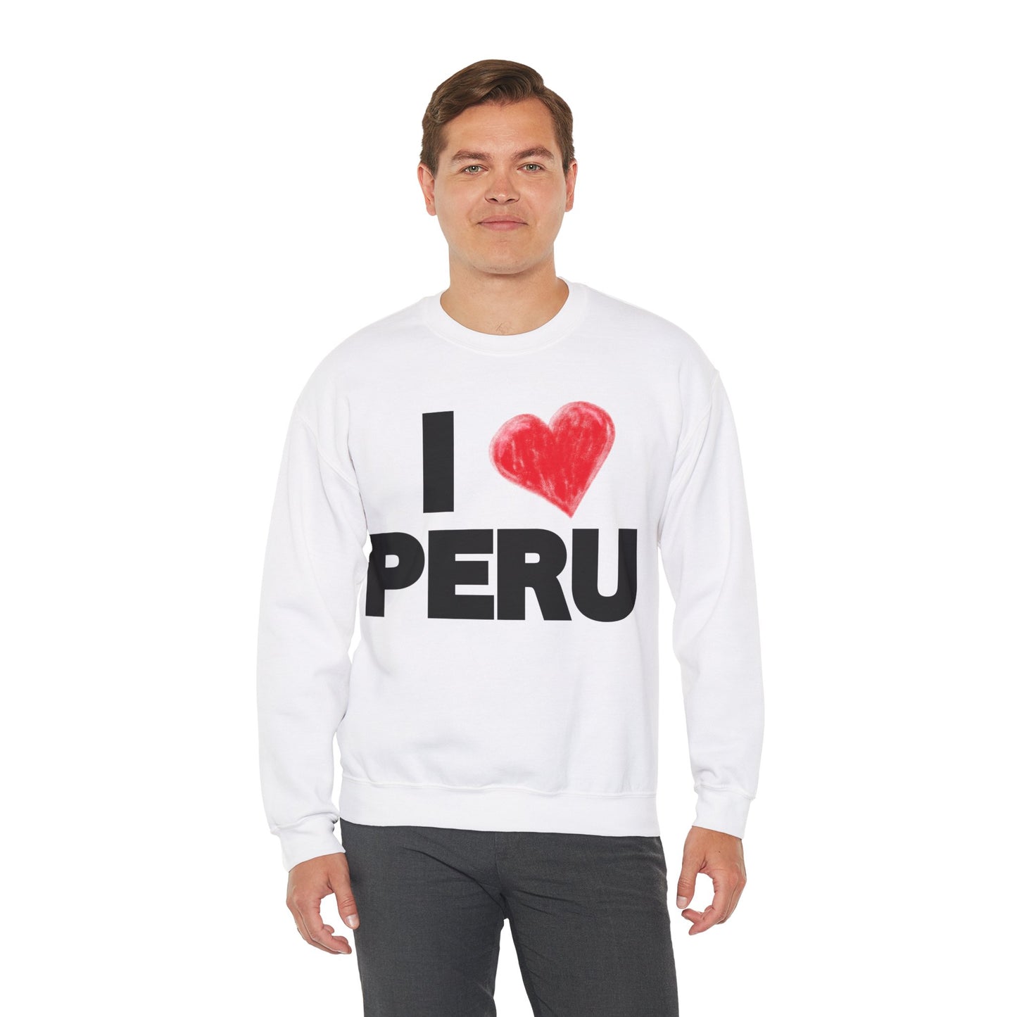 Best Unisex Sweatshirt Peruvian Inspired "I Love Peru"