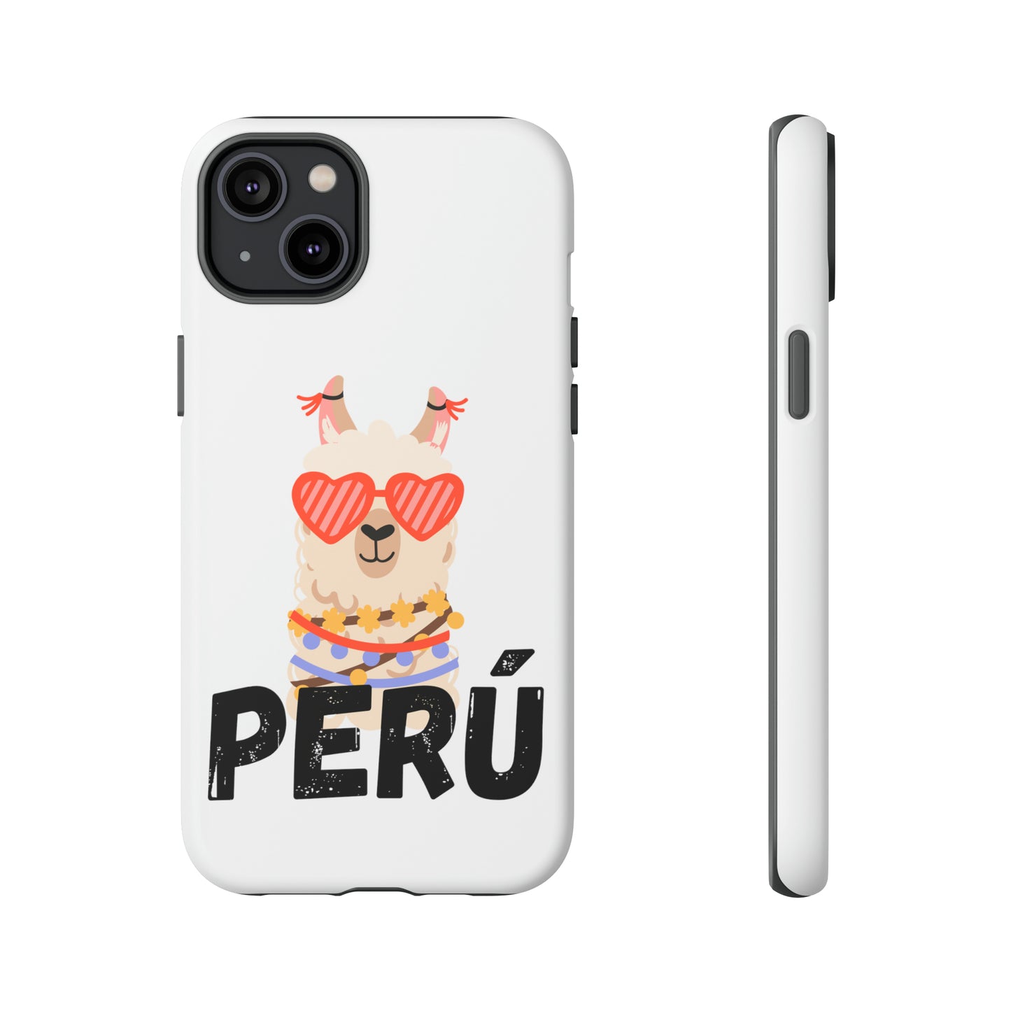 Tough iPhone  Cases "Peruvian Llama"