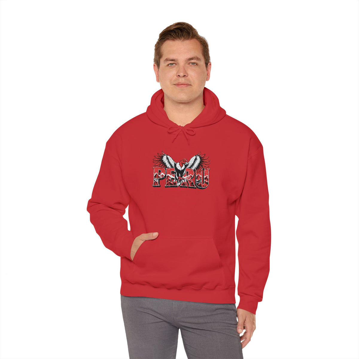 Best Peru Condor Embroidered Hoodie in USA