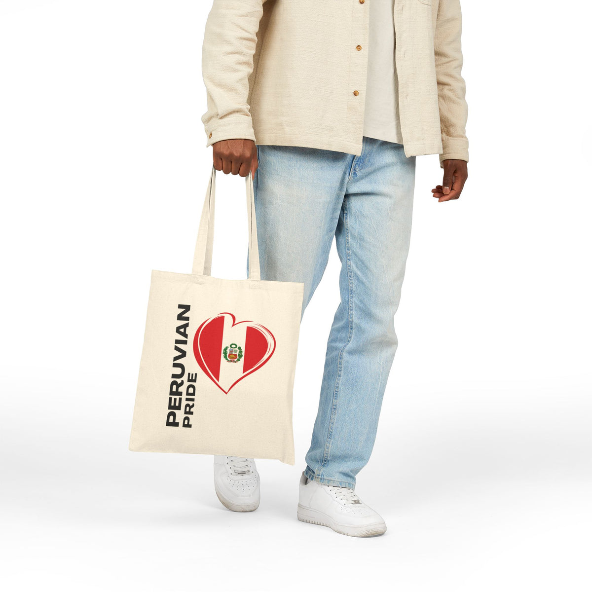 Best Peruvian Canvas Tote Bag "Peru Pride"