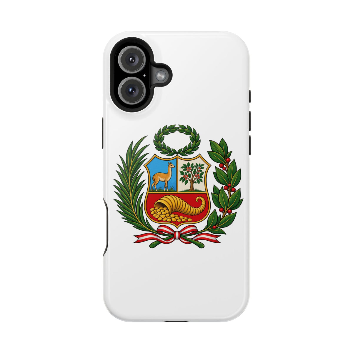 Best Peru Coat of Arms Phone Case - Escudo Nacional Gift