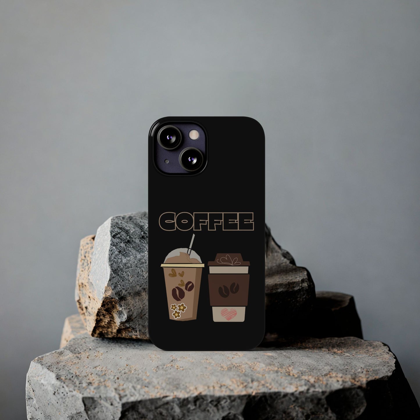 Best Slim Phone Cases "COFFEE"