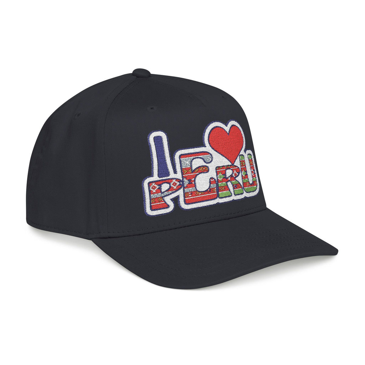 Best I Love Peru Hat - Embroidered Andean Textile Cap