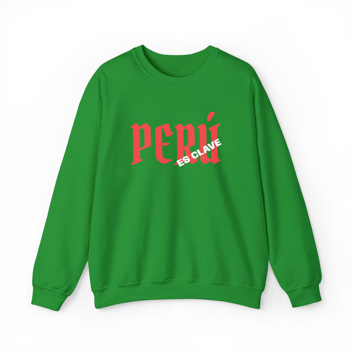Best Peru Es Clave Embroidered Sweatshirt USA