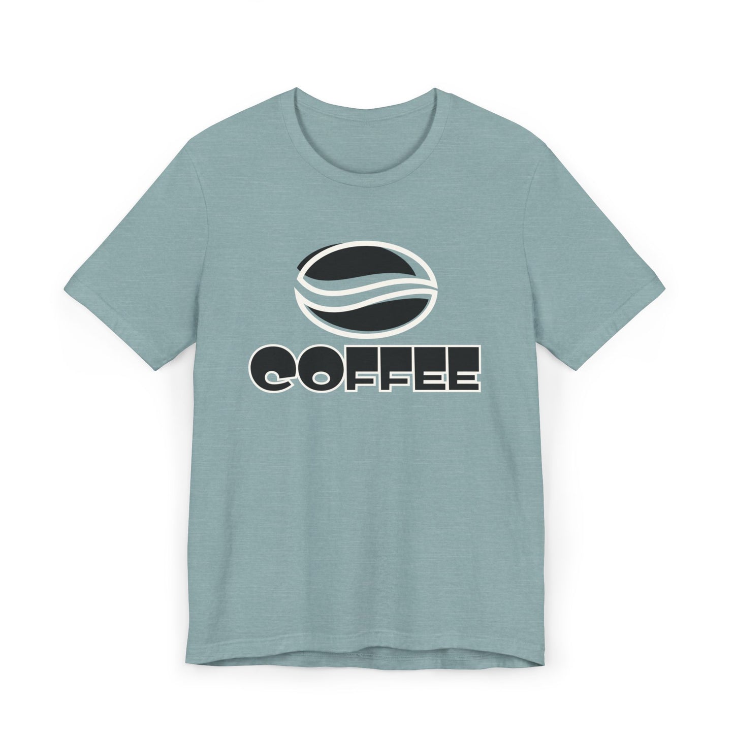 Minimalist Coffee Logo T-Shirt – Modern Graphic Tee for Coffee Lovers (USA Only)
