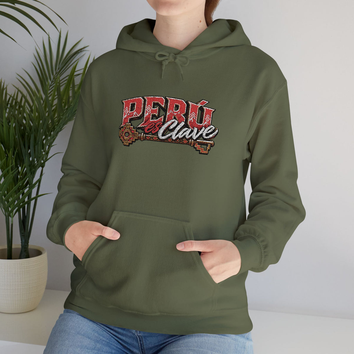 Best Peru Key Design Hoodie "Es Clave" USA