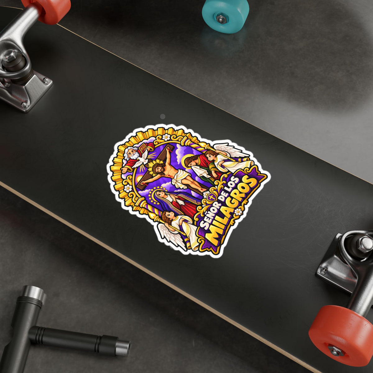 Best Señor de los Milagros Sticker - Mes Morado Decal Gift