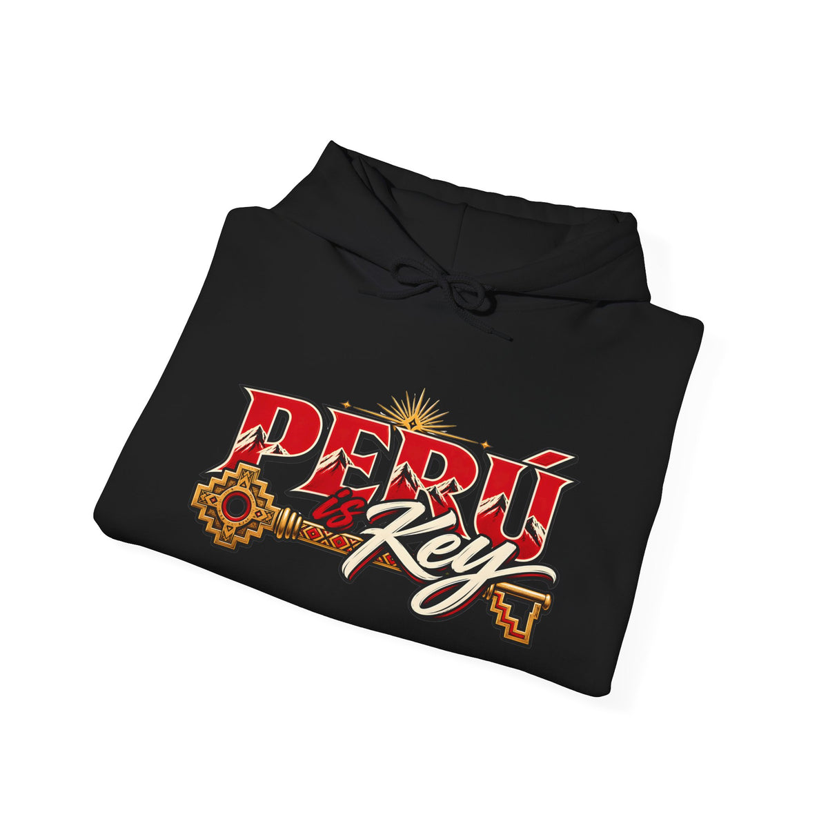 Best Peru is Key Hoodie - Golden Sun & Andes Peruvian Gift