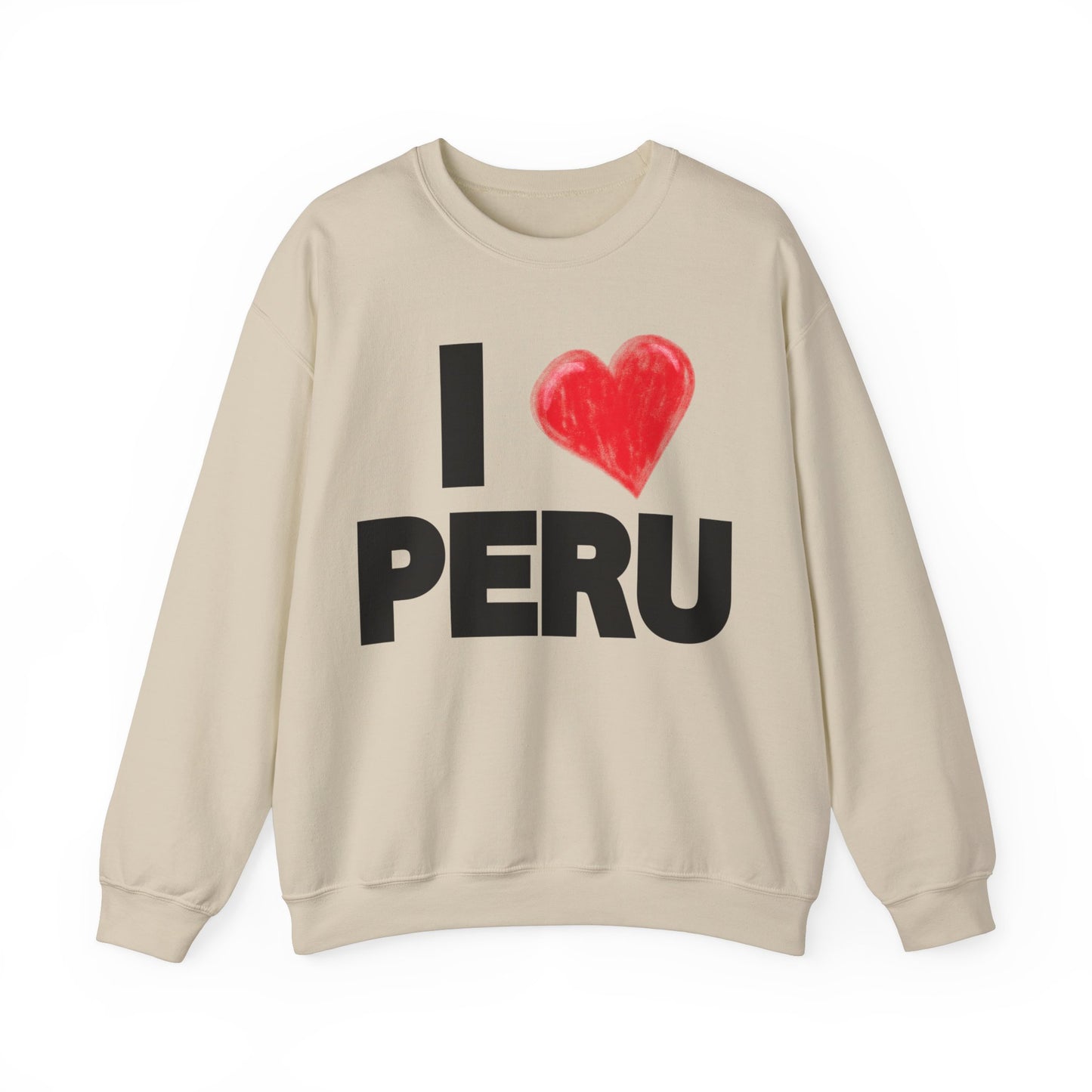 Best Unisex Sweatshirt Peruvian Inspired "I Love Peru"