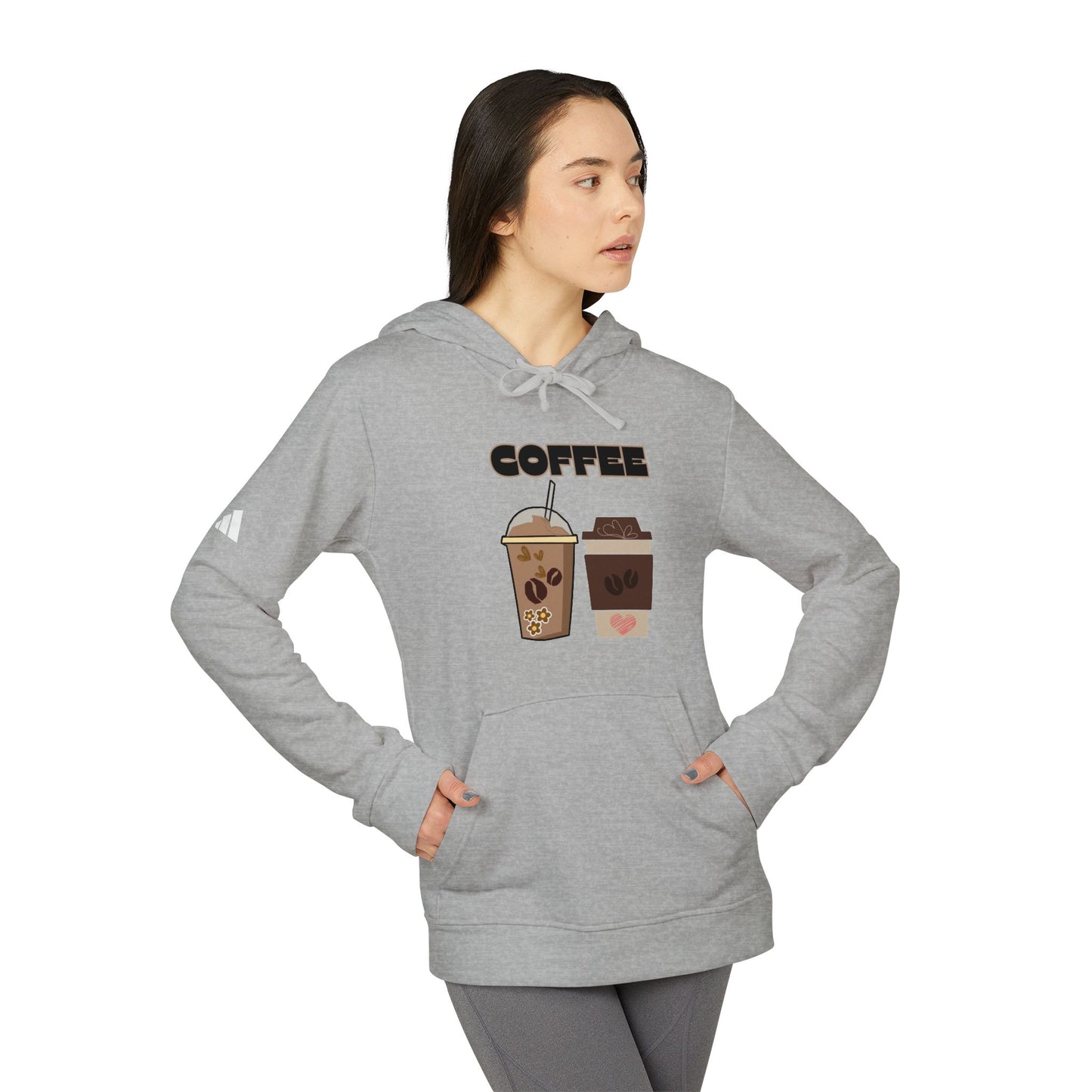 Best Customized adidas Unisex Fleece Coffee Hoodie For Coffee Addicts