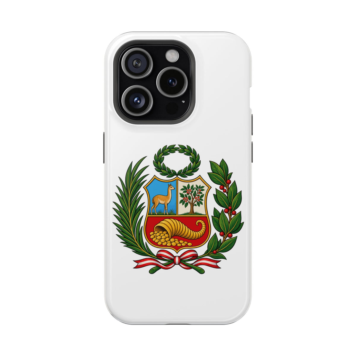 Best Peru Coat of Arms Phone Case - Escudo Nacional Gift