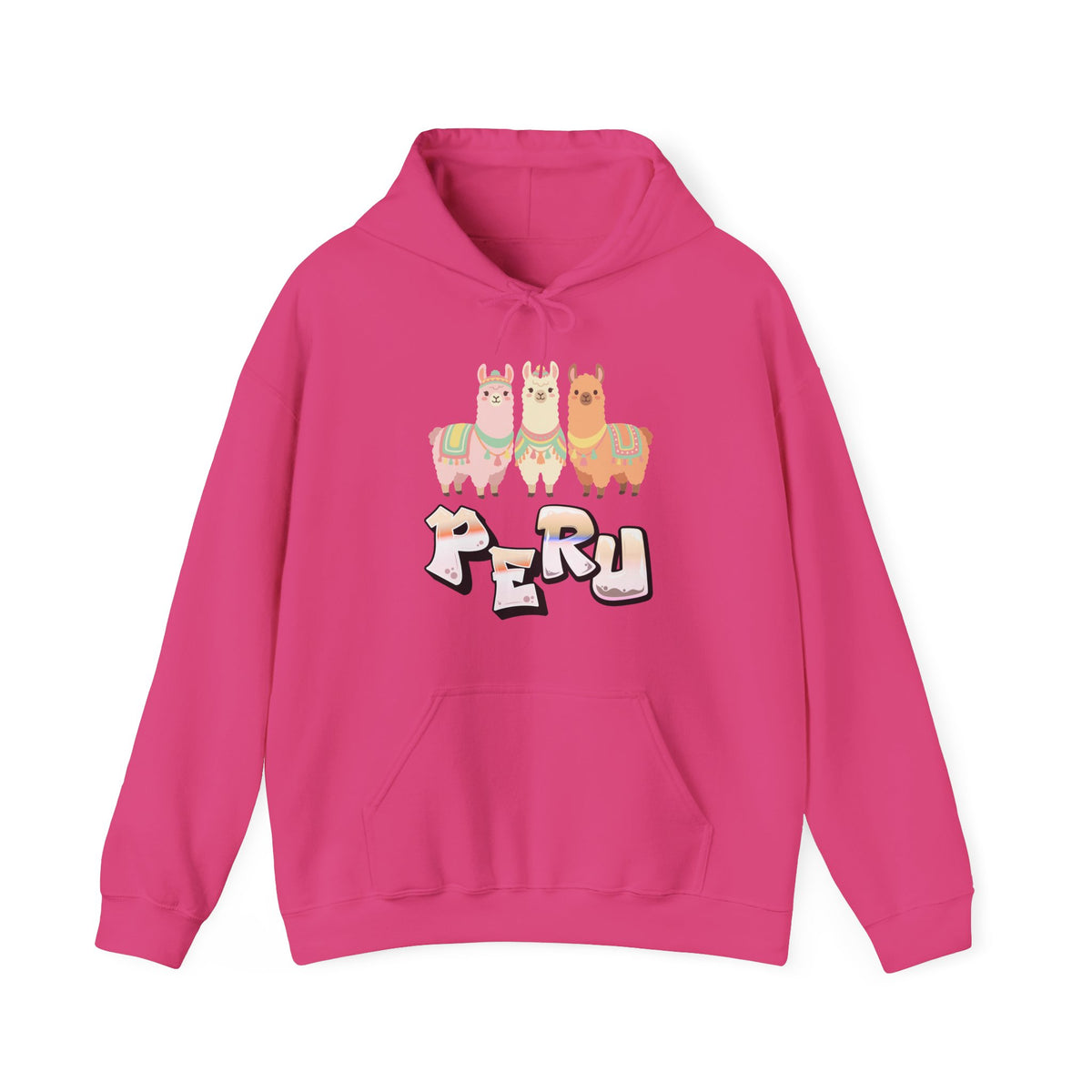 Best Peru Three Llamas Hoodie - Peruvian Pullover