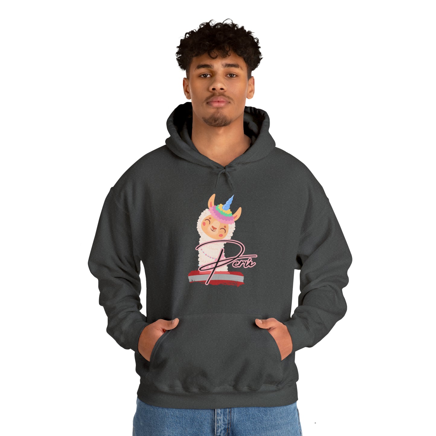 Peruvian Unisex Hoodie  'Andean Majesty'