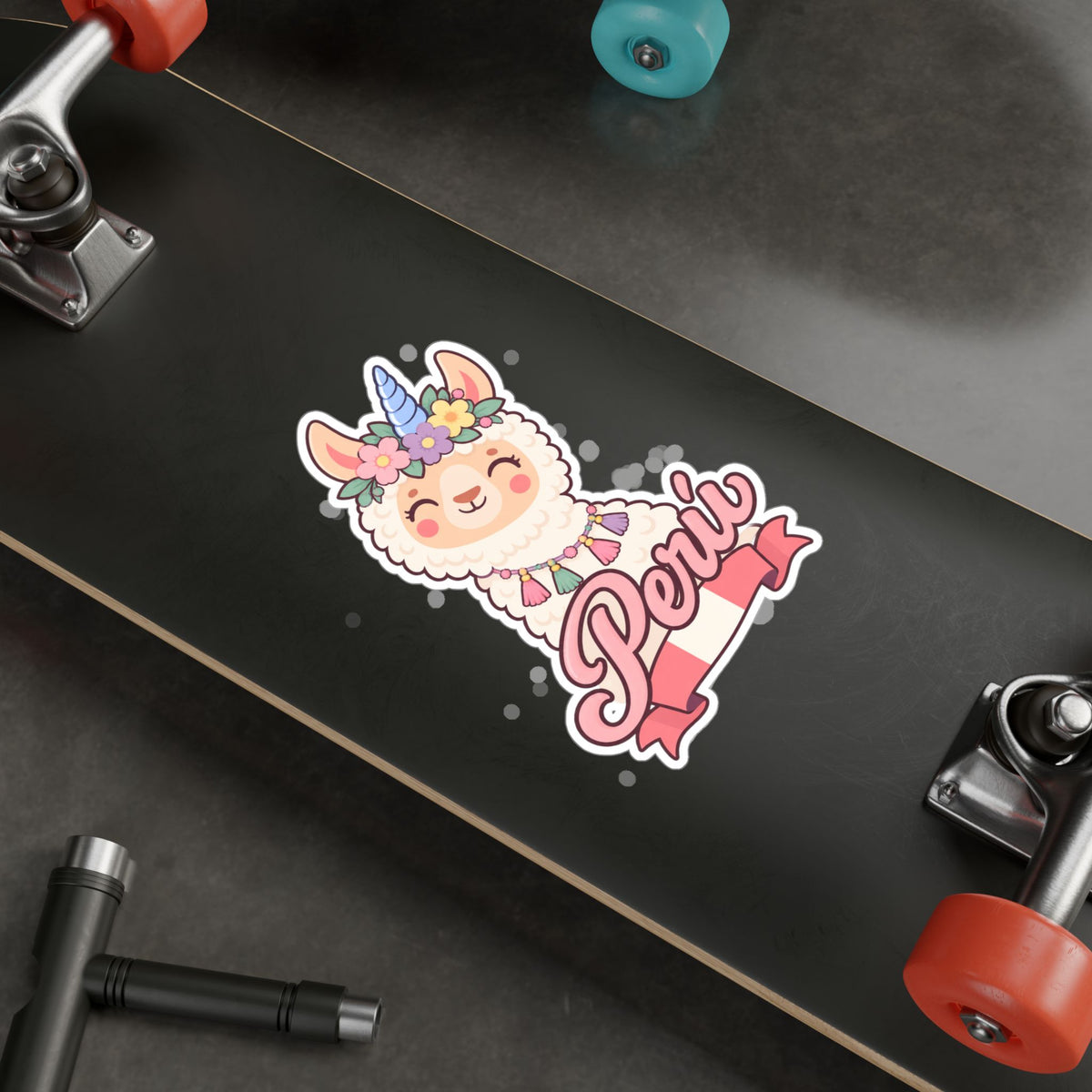 Best Unicorn Llama Peru Sticker - Cute Llamacorn Decal