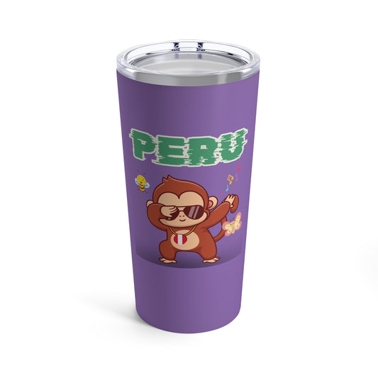 Best Peruvian Coffee Tumbler 20oz "Peruvian Jungle Party"