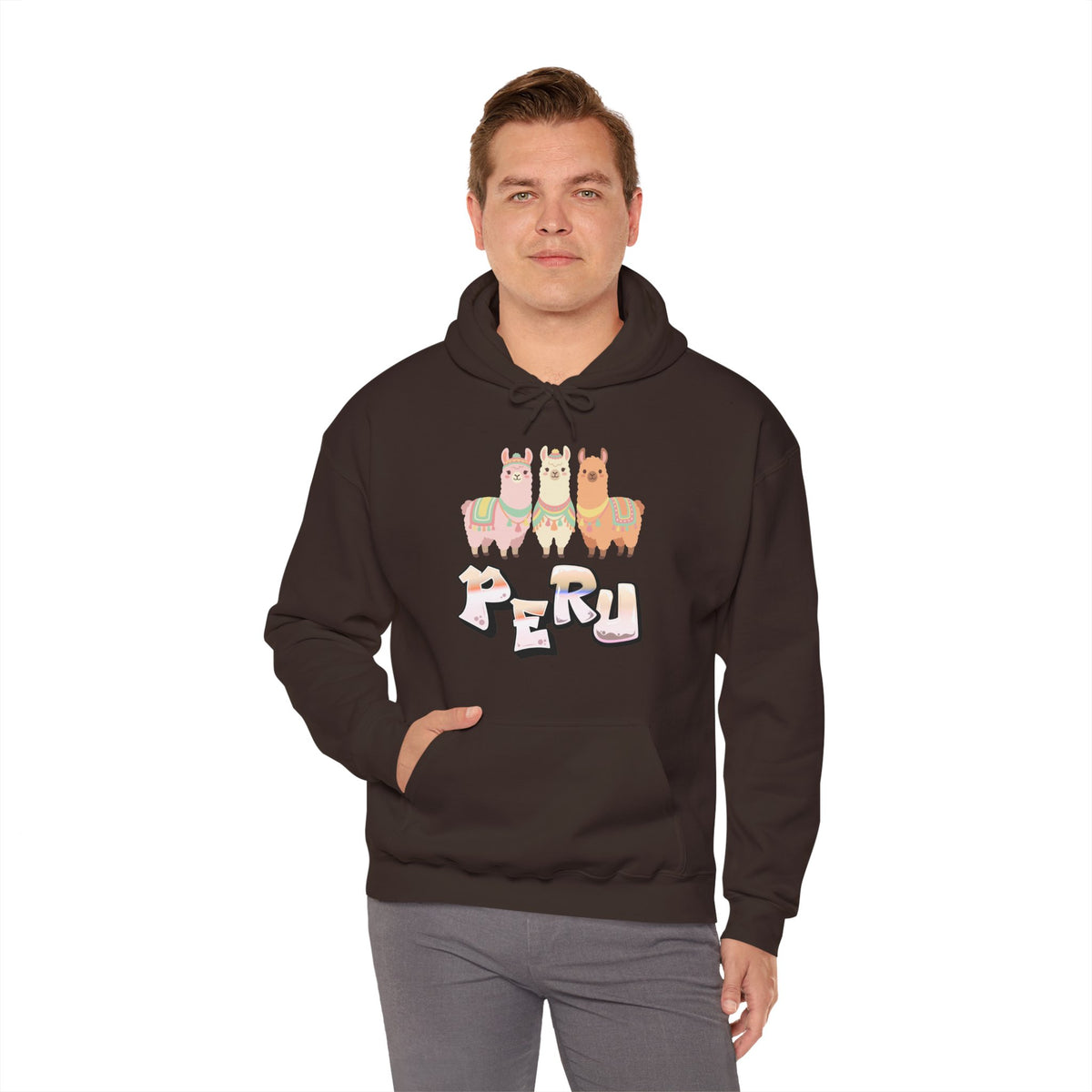 Best Peru Three Llamas Hoodie - Peruvian Pullover