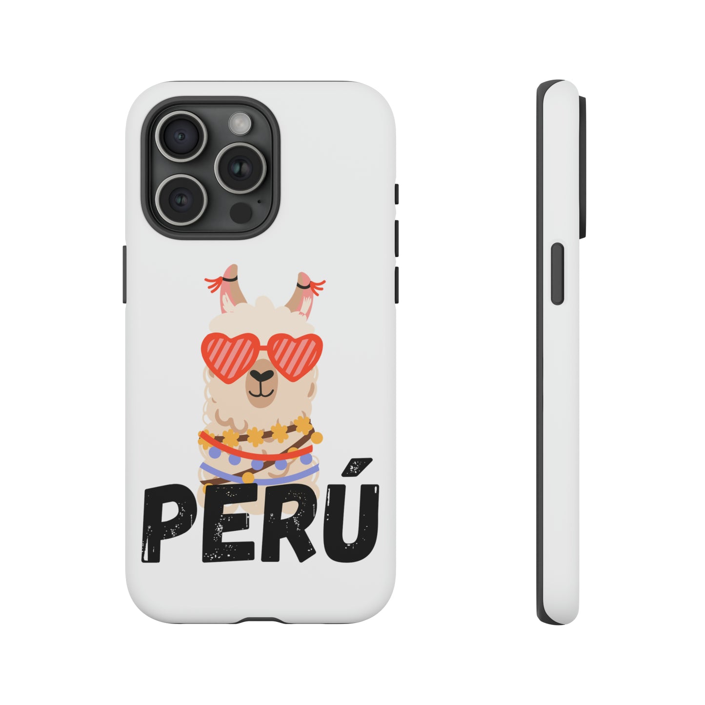 Tough iPhone  Cases "Peruvian Llama"