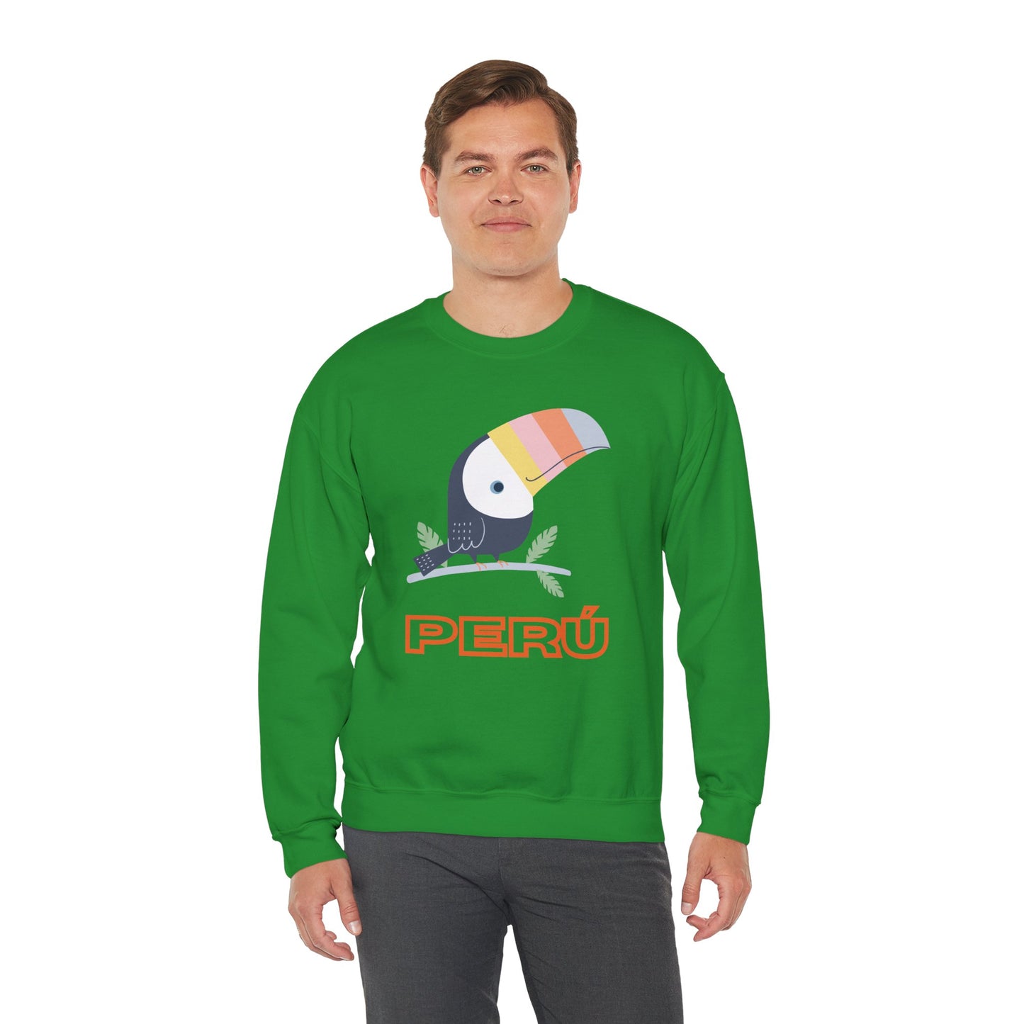 Best Peruvian Unisex Sweatshirt "Tropical Peru"