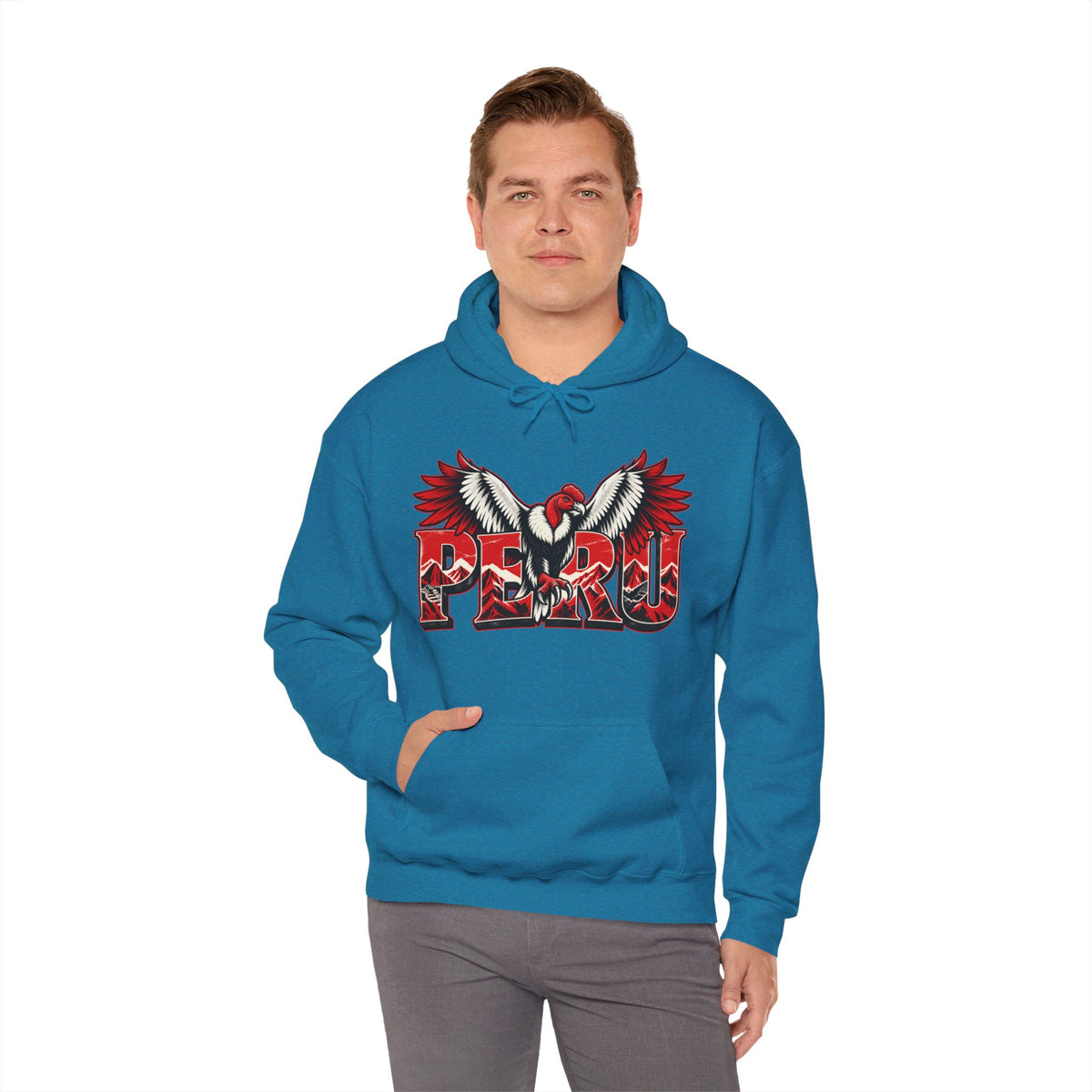 Best Peru Condor Hoodie - Peruvian Pullover