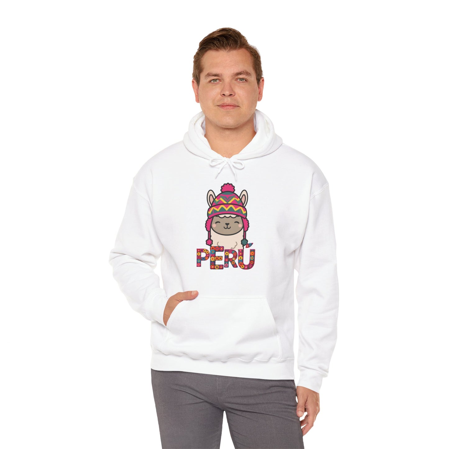 Best Peru Llama Chullo Hoodie - Cute Peruvian
