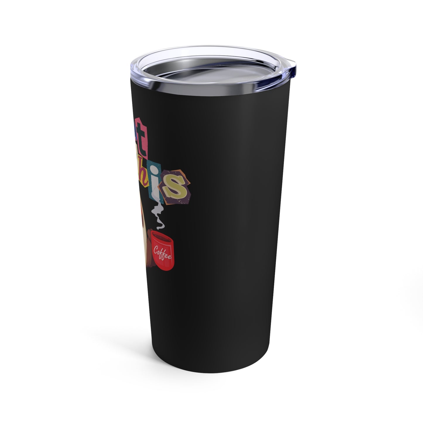 Best Black Coffee Tumbler with Sleepy-but-Ready Mascot: Night Owl's Dawn