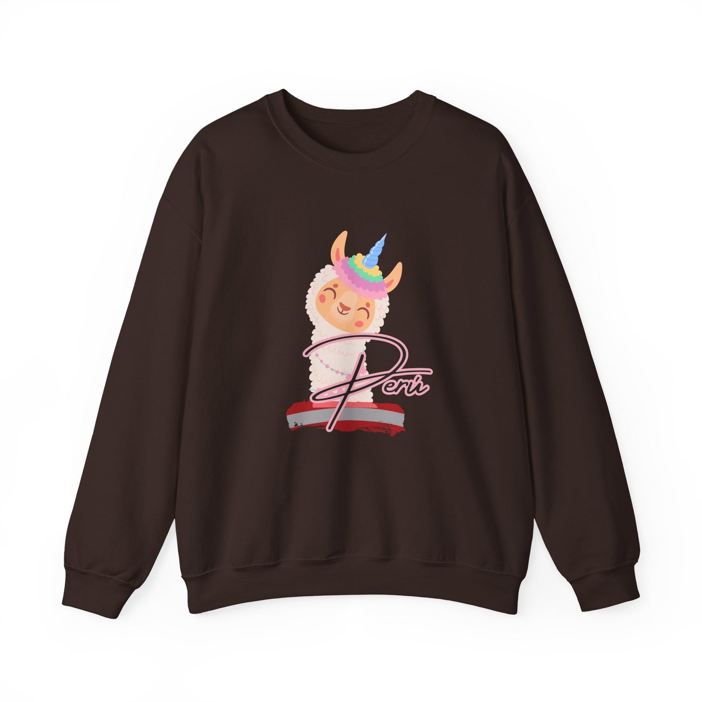 Best Peruvian Unisex Sweatshirt "Llama Unicorn"