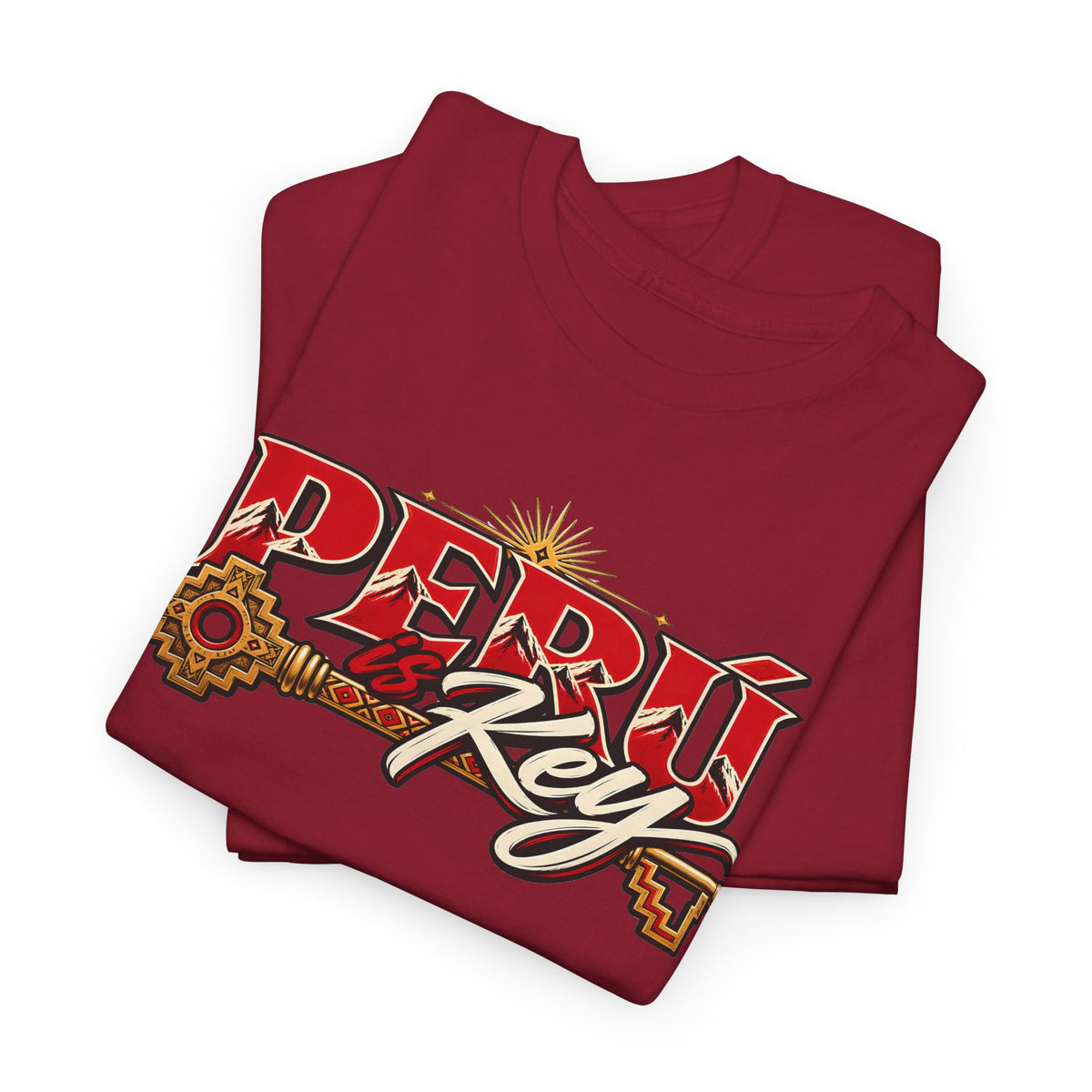 Best Peru is Key T-Shirt - Golden Sun Andes Peruvian Tee