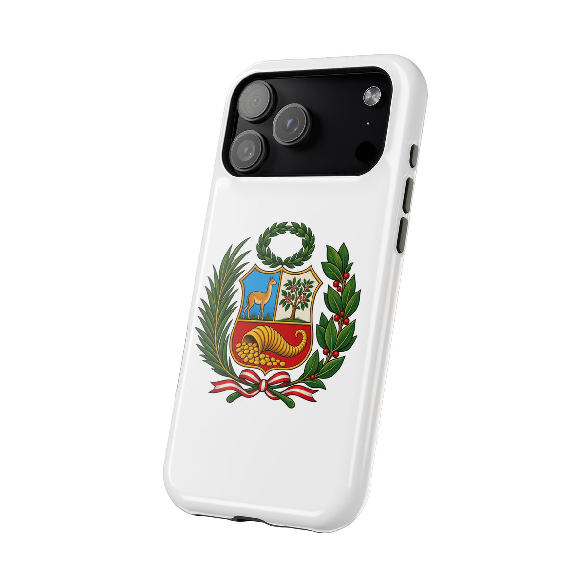 Best Peru Coat of Arms Phone Case - Escudo Nacional Gift