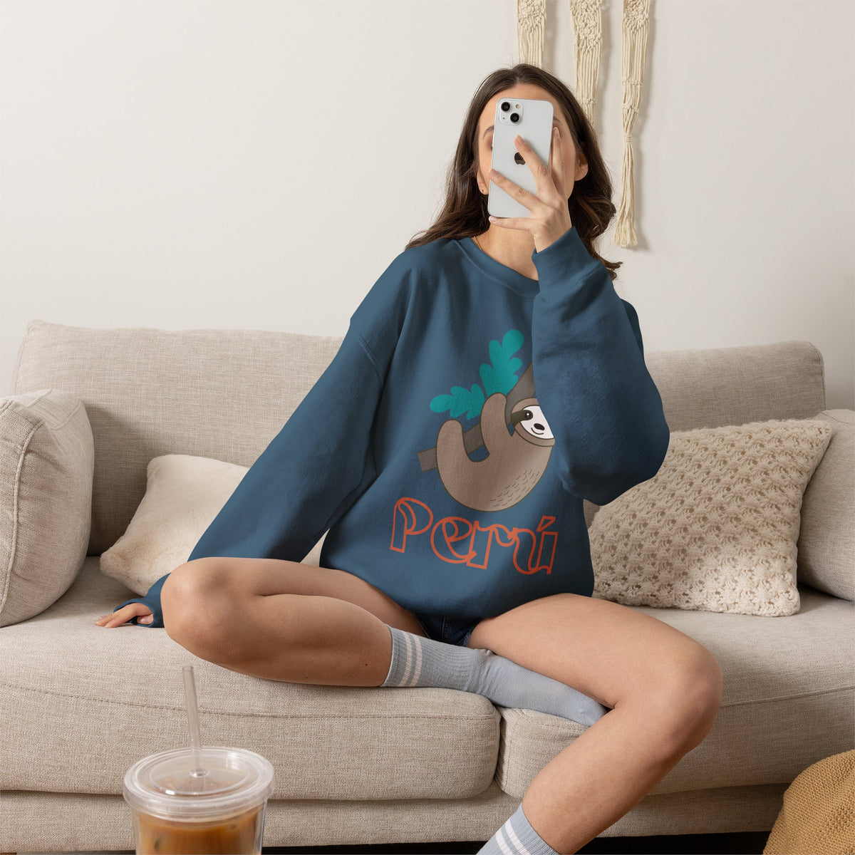 Best Peruvian Unisex Sweatshirt "Peru Rainforest"