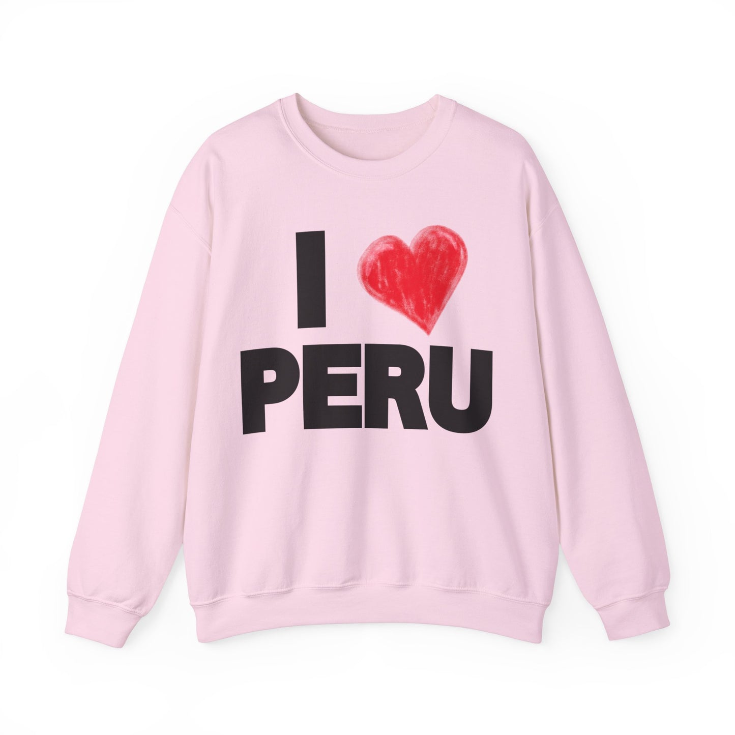 Best Unisex Sweatshirt Peruvian Inspired "I Love Peru"