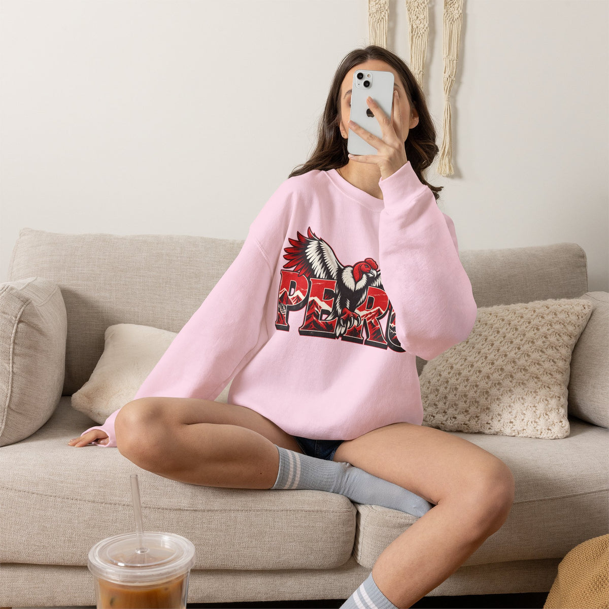 Best Peru Condor Sweatshirt - Peruvian Crewneck