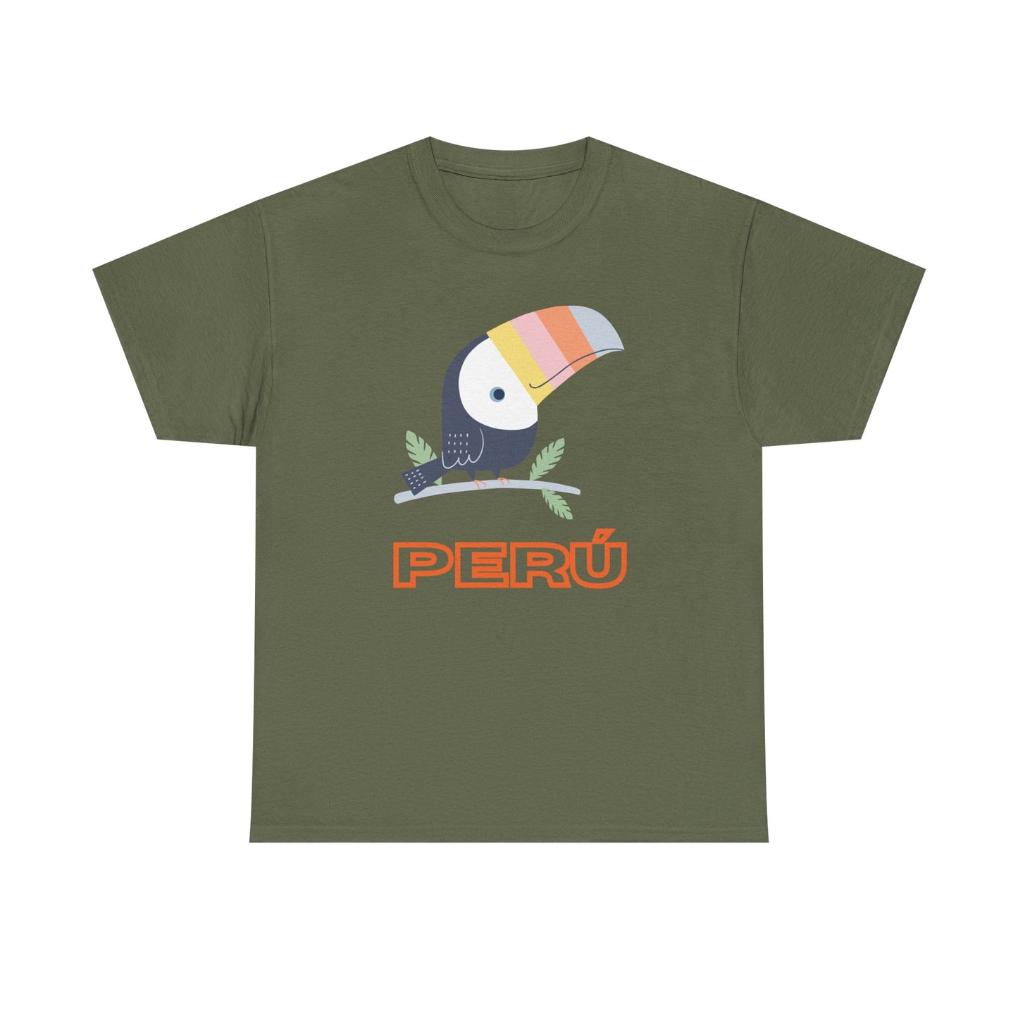 Best Peru Colorful Toucan T-Shirt USA Unisex Tropical Bird Tee