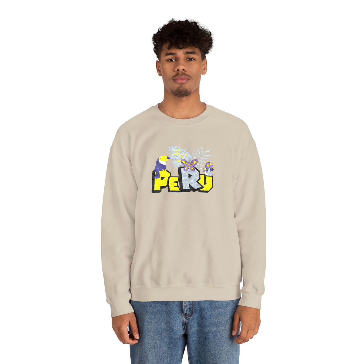 Best Peru Jungle Embroidered Sweatshirt USA