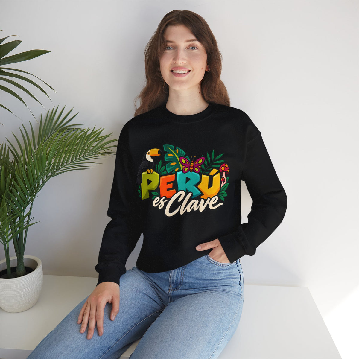 Best Perú es Clave Sweatshirt - Amazon Toucan Jungle Gift