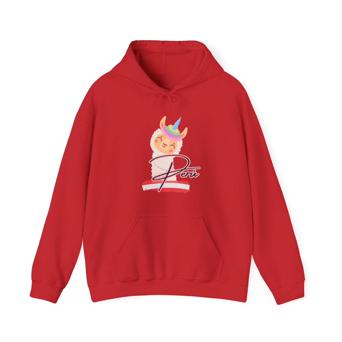 Best Peruvian Unisex Hoodie "Llamacorn Perú"