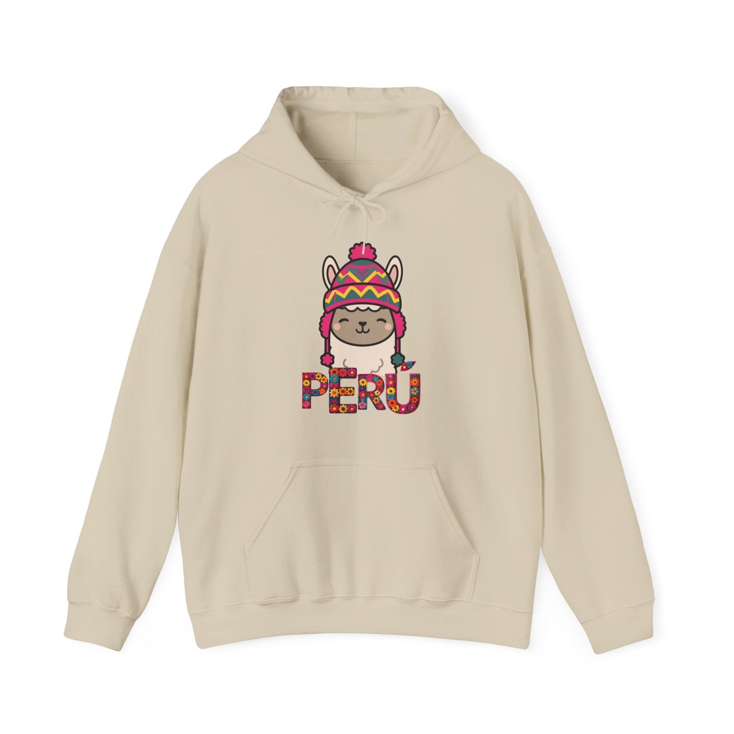 Best Peru Llama Chullo Hoodie - Cute Peruvian